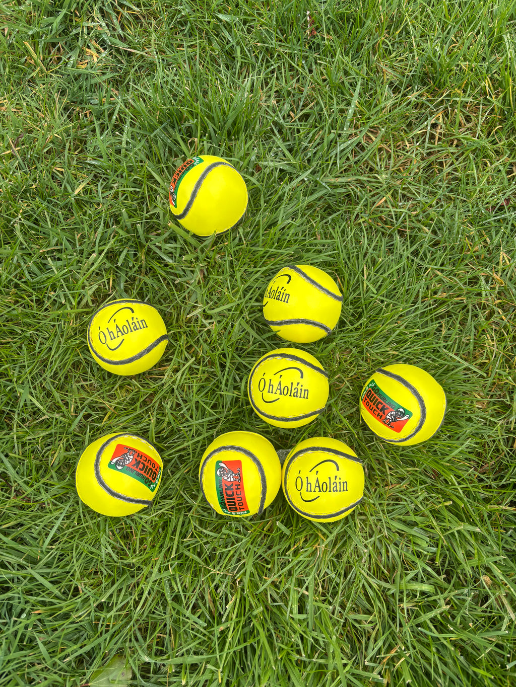 Quick touch sliotars dozen